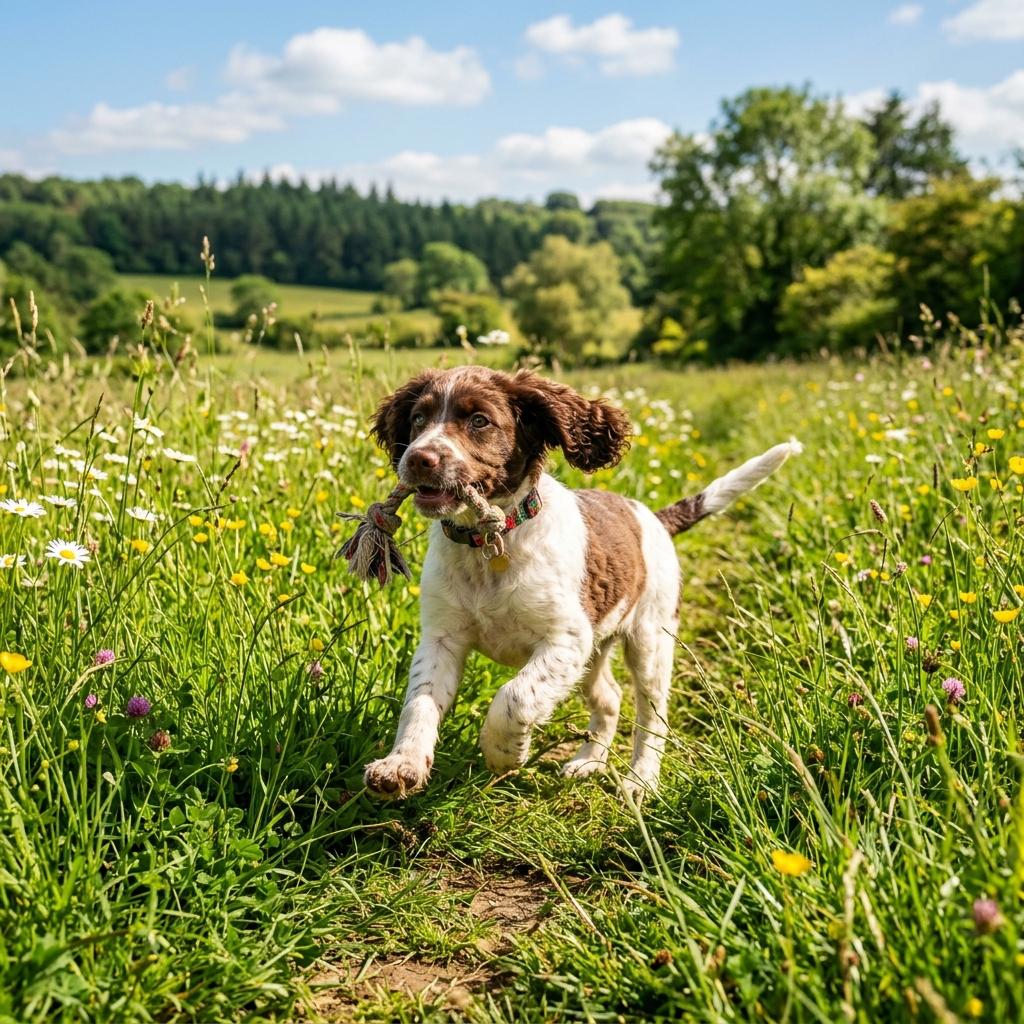 Cute Premium English Springer Puppy